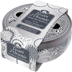 Aroma svíčka Tesori - White musk, 200 g