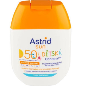 Dětský krém na opalování Astrid Sun SPF 50 - 60 ml