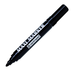 Permanentní popisovač Centropen 8936 Maxi, černý