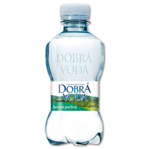 Minerální voda Dobrá voda jemně perlivá, 8x 0,25 l