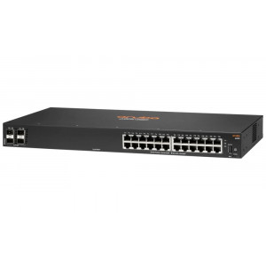 HPE Aruba Networking CX 6000 24G Class4 PoE 4SFP 370W Switch - RENEW R8N87A