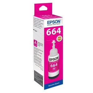 Inkoust Epson T6643, purpurový
