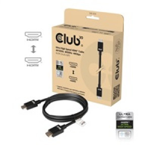 Club3D Kabel HDMI 2.1 Ultra High Speed HDMI™ 4K120Hz, 8K60Hz, 2m