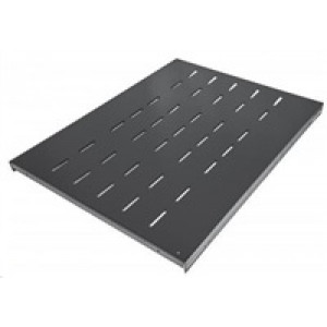 BAZAR - Intellinet police do racku 19", Fixed Shelf, 1U, 600mm, max 100kg, černá - Rozbaleno (Komplet)
