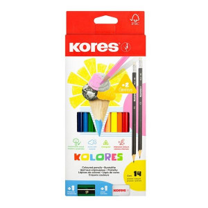 Pastelky Kores Kolores KOLORES SET+ příslušenství