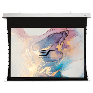 ELITE SCREENS plátno elektrické motorové stropní 139" (353,1cm)/ 16:10/ 186,9×299,2cm/ gain 1.1/ 8" drop
