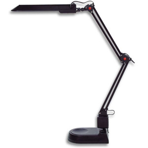 Stolní lampa Ecolite Adept, černá