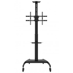Neomounts PLASMA-M1900E / Mobile Flat Screen Floor Stand (height: 130-162 cm) / Black