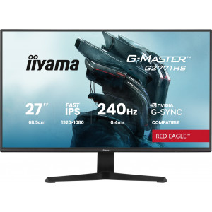 iiyama G-Master/G2771HS-B1/27"/IPS/FHD/240Hz/0,4ms/Černá/3R
