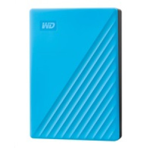 WD My Passport Portable 4TB, Externí HDD, USB 3.0, modrá
