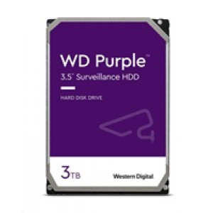 WD PURPLE WD33PURZ 3TB, SATA III 3.5", 256MB, 175MB/s, Low Noise, CMR