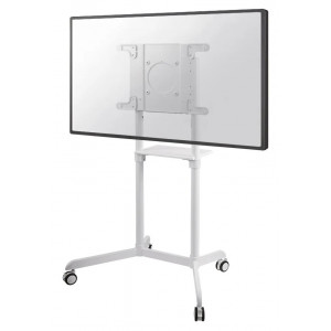 Neomounts NS-M1250WHITE / Mobile Flat Screen Floor Stand (height: 160 cm) / White