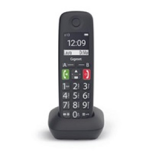 BAZAR - Gigaset E290HX černý - Poškozený obal (Komplet)