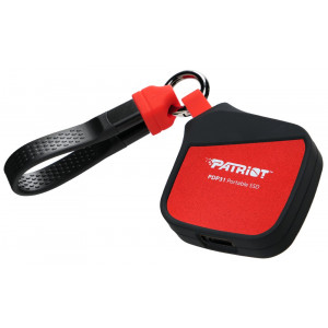 PATRIOT Portable SSD PDP31 500GB M.2 2230 format / USB 3.2 Gen2 / USB Type-C / externí / černo-červený