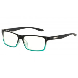 GUNNAR kancelářske/herní brýle CRUZ ONYX-TEAL * čírá skla * BLF 35 * NATURAL focus