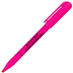 Zvýrazňovač Centropen 2822, růžový
