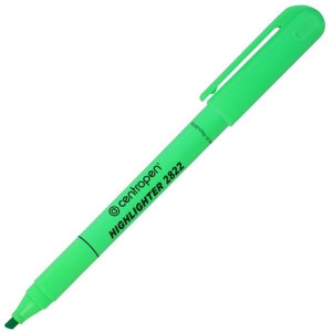 Zvýrazňovač Centropen 2822, zelený