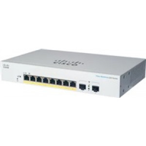 Cisco CBS220 Smart 8-port GE, Full PoE, Ext PS, 2x1G SFP