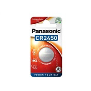 PANASONIC Lithiová baterie (knoflíková) CR-2450EL/1B  3V (Blistr 1ks)