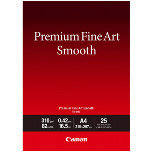 Canon fotopapír  FA-SM2  Premium FineArt Smooth A4 25 listů