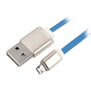 Net-X kabel Micro USB to USB   Nabíjení/Synchronizace, oboustranné konektory - modrý