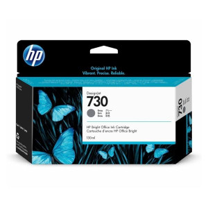 Cartridge HP P2V66A, č. 730 - šedá