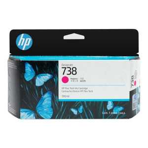 Cartridge HP 498N6A , č. 738 - purpurová