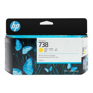 Cartridge HP 498N7A , č. 738 - žlutá