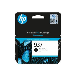 Cartridge HP 4S6W5NE , č. 937 - černý