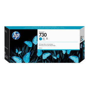 Cartridge HP P2V68A , č. 730 - azurová