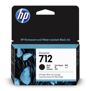 Cartridge HP 3ED70A , č. 712 - černá