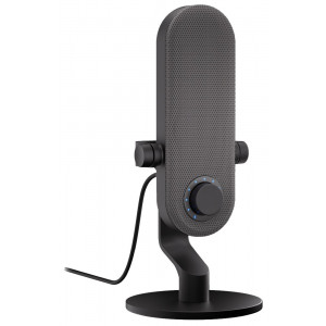 Krux mikrofon Pin / stolní mikrofon / 3,5mm jack / USB-C / černý