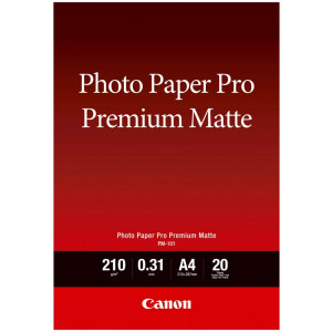 Canon fotopapír  PM-101   Premium Matte A4 20 listů