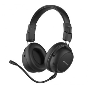 Sandberg ANC FlexMic/Stereo/ANC/BT/Bezdrát/Černá