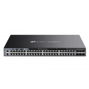 TP-Link SG6654XHP, Omada 48-Port Gigabit L3 PoE Switch, 48x GLAN PoE+, 6x 10GB SFP+, 1440W PoE budget