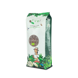 Zrnková káva Fairtrade Puro Bio Dark roast, 1 kg