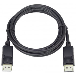 PremiumCord DisplayPort 1.2 přípojný kabel M/M, zlacené konektory, 1,5m