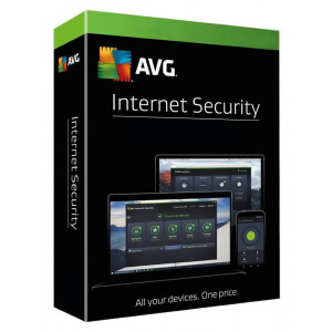 Elektronicky: AVG Internet Security Multi-Device / 10 zařízení na 1 uživatele / el. licence / 3 roky