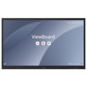 ViewSonic Flat Touch Display IFP6563-1C/65"  4K UHD,50 multi-point PCAP,9H,450nits, 16G RAM/128G,HDMI,DP,USB,RJ45, RS232