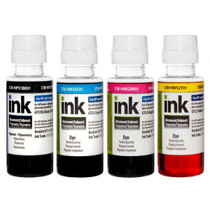 COLORWAY alternativní inkoustová náplň pro HP / GT-51/ GT-52/ HP Tank 115/ 315/ 415/ 4x 100ml Multipack