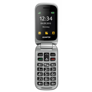 ALIGATOR V650 Senior černo-stříbrný+st.nab