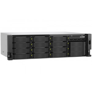QNAP TS-h1655XeU-RP-8G   12x SATA + 4x E1.S/M.2, 8GB RAM, 2x PCIe, 2x 2,5GbE, 1x 10GbE
