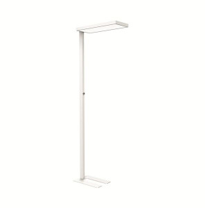Stojací LED lampa MAULjura - stmívatelná, bílá