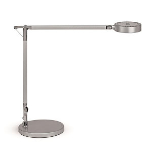 Stolní LED lampa MAULgrace - stmívatelná, stříbrná