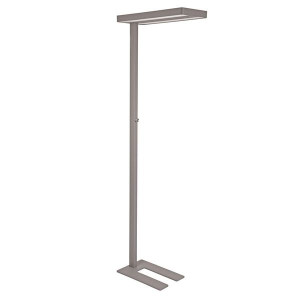 Stojací LED lampa MAULjuvis - stmívatelná, stříbrn