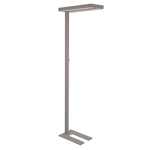 Stojací LED lampa MAULjaval - stmívatelná, stříbrn