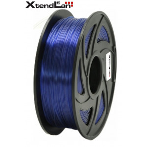 XtendLAN PETG filament 1,75mm průhledný modrý 1kg