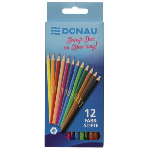 Pastelky Donau, 12 ks, nelámavé