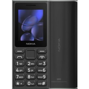 Nokia 105 Dual SIM, 2G, černá (2025), (CZ, SK, HU)
