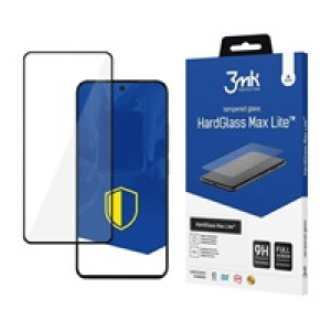 3mk tvrzené sklo HardGlass Max Lite Black pro Apple iPhone 15 Plus